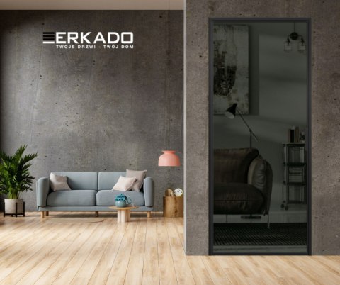 Drzwi Erkado Loft Steel BASIC 1 w ramie 1000x2080 Różne Szklenia Różne kolory lub NA WYMIAR