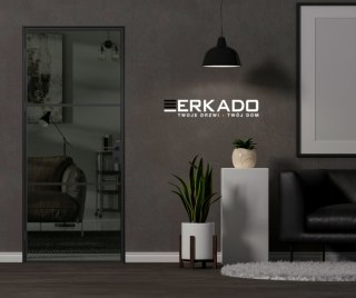 Drzwi Erkado Loft Steel BASIC 2 w ramie 900x2080 Szpros Różne Szklenia Różne kolory lub NA WYMIAR