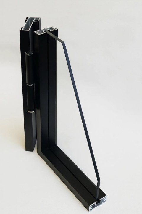 Drzwi Lumin LOFT 1080mm z naświetlem górnym + bocznym ze wzorem 4 pola NA WYMIAR