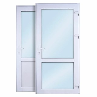 Drzwi PCV Zewnętrzne Białe 110 x 210