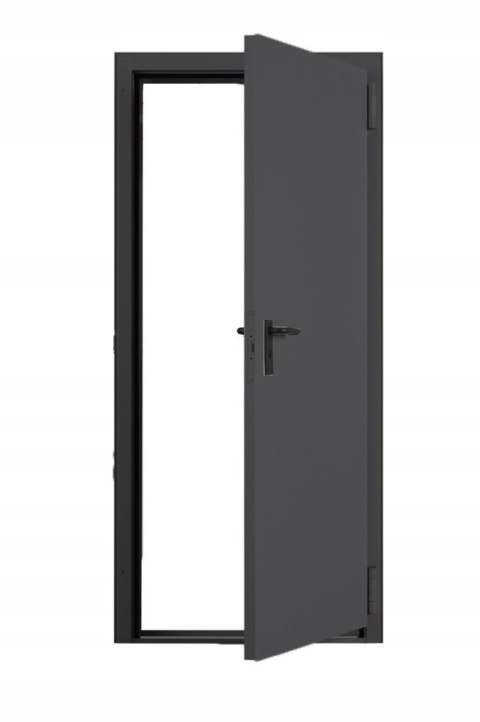 Drzwi Przeciwpożarowe 100cm EI30 Stalowe Hörmann Antracyt RAL7016 1000x2000