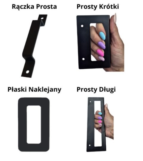 Drzwi Przesuwne Szklane ŁUK 2 Lustro Baldur Aluminium System Loft Różne wymiary