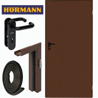 Drzwi Techniczne Brązowe Hormann ZK ISO 70cm 700 x 2000