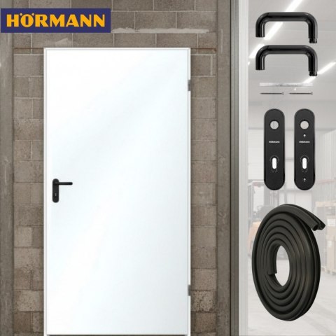 Drzwi Techniczne Hormann ZK ISO Białe 90 cm 900 x 2000