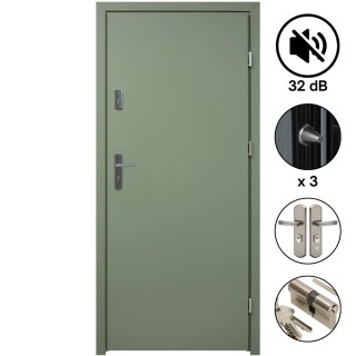 Drzwi Wejściowe do Mieszkań 32 dB Komplet Salida 01 Różne Kolory Komplet