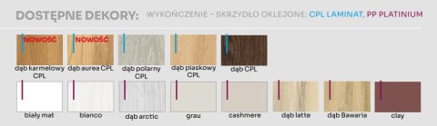 Drzwi Wewnętrzne Fado Ramowe Różne kolory Voster