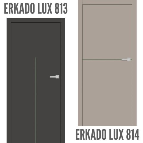 Drzwi Wewnętrzne Intarsja LUX OLIWKA Erkado Pełne