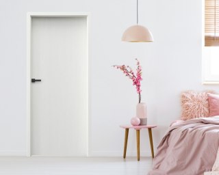 Drzwi Wewnętrzne Porta Trim Soft Typ P Przylgowe Szare Komplet z Ościeżnicą