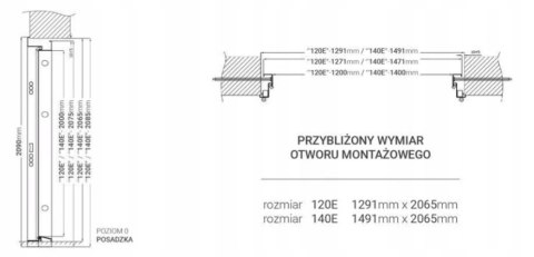 Drzwi Zewnętrzne Dwuskrzydłowe Antracyt 120 cm
