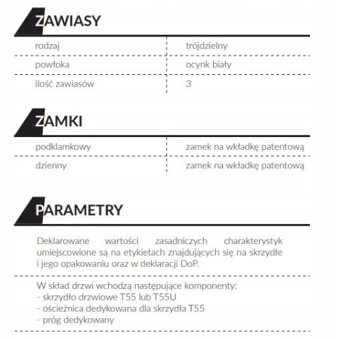 Drzwi Zewnętrzne Dwuskrzydłowe Antracyt 140 cm