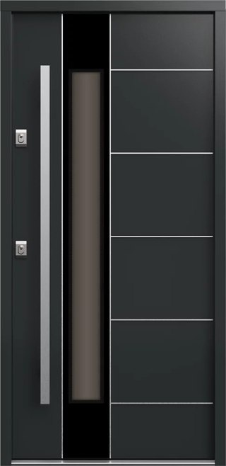 Drzwi Zewnętrzne Gerda Linz 3 Thermo Premium Różne Kolory