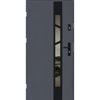 Drzwi zewnętrzne Arkus 68mm Antracyt Black