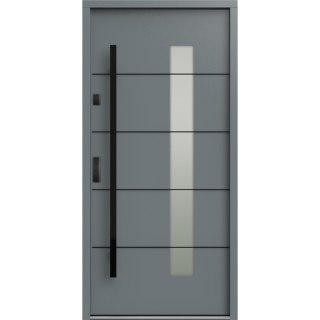 Drzwi Zewnętrzne Gerda Ulm 1B Thermo Premium Różne Kolory