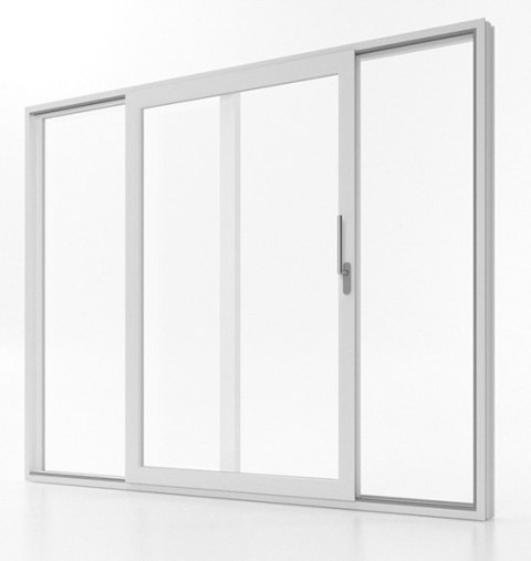 Okno Przesuwne 1700 x 2100 Smart Slide HST Trzyszybowe