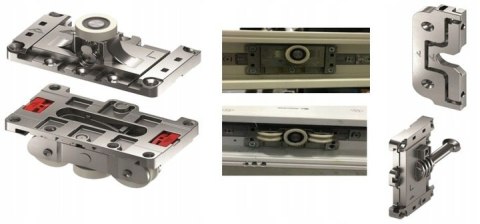 Okno Przesuwne 2000 x 2100 Smart Slide HST Trzyszybowe
