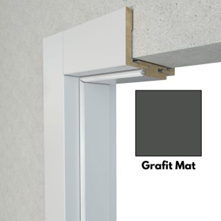 Ościeżnica Bezprzylgowa Grafit Mat Voster 10-14 mm 60 Prawa