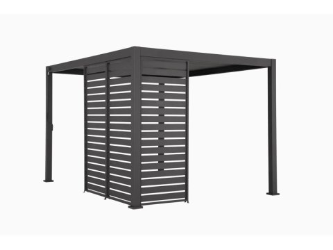 Panel Żaluzjowy H Mirador 113 cm - Panel Poziomy Do Pergoli 111 3,6 m Premium i Deluxe antracyt