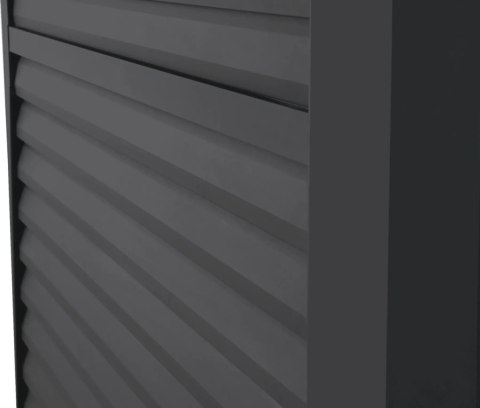 Panel Żaluzjowy Regulowany 123 cm - Pergola tarasowa MIRADOR 4m Deluxe i Premium 111 - Antracyt