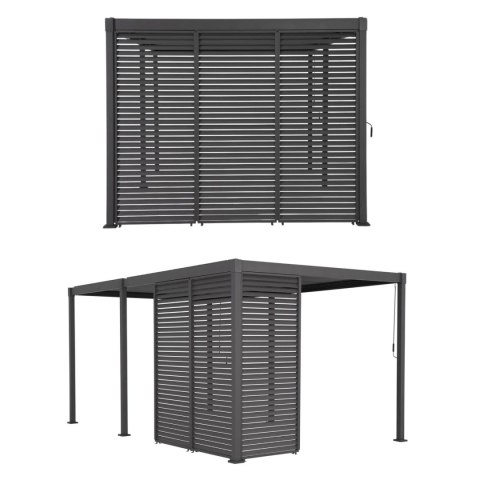 Panel Żaluzjowy Stały 93 cm do Pergoli Tarasowych Mirador SOLID i BASIC BESTSELLER OD RĘKI